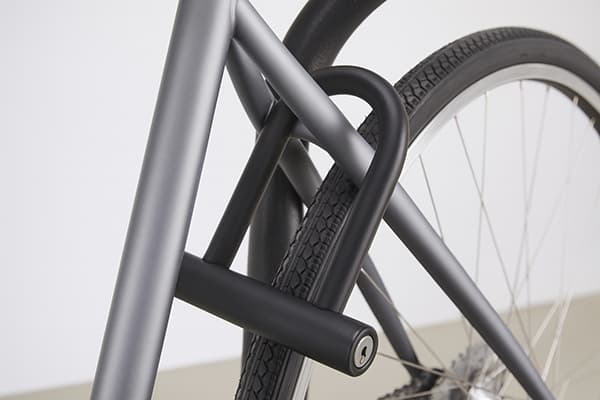 Can Lock the Frame and Wheel to the Bike Rack